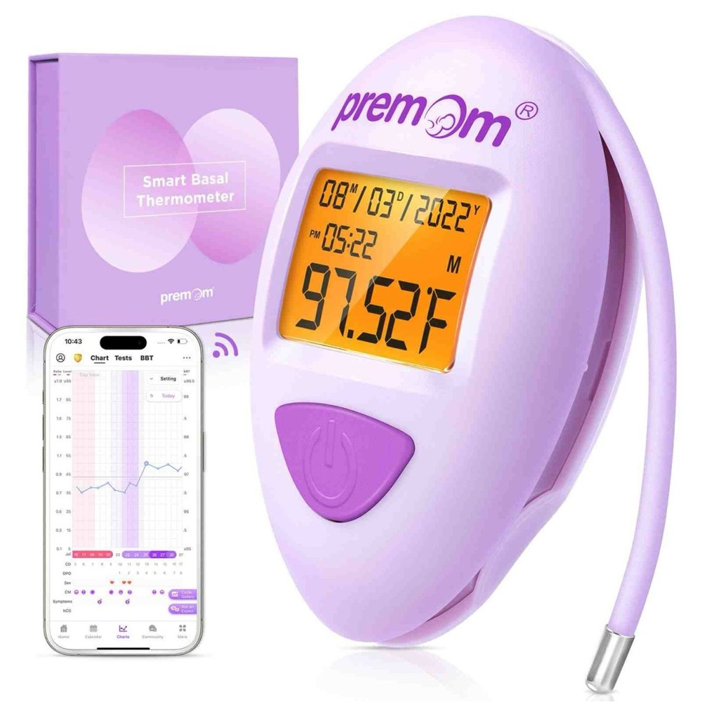 Premom Basal Body Thermometer for Ovulation Tracking